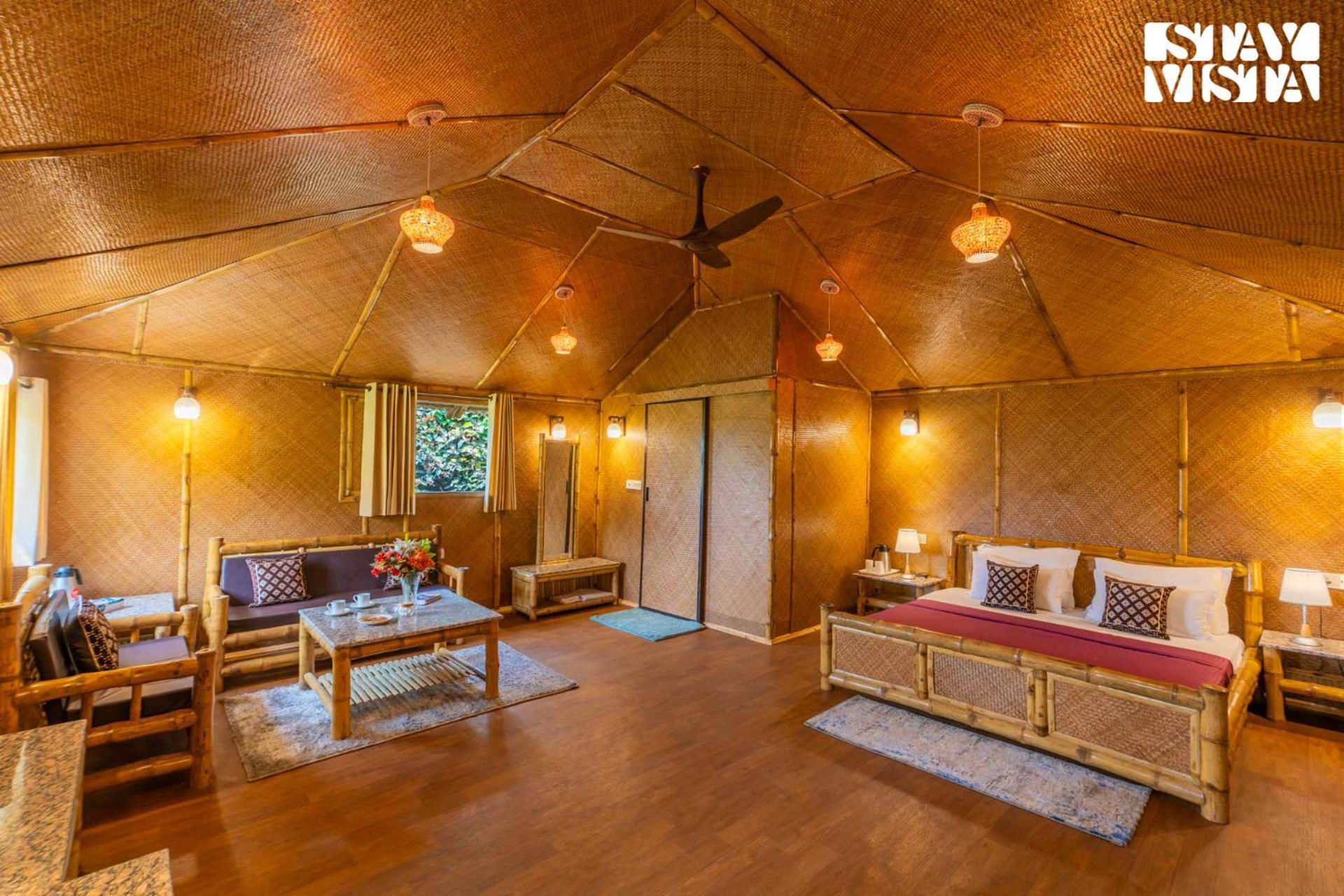 Stayvista At Maple Farms With Pool, Bbq & Bonfire Sohna Buitenkant foto